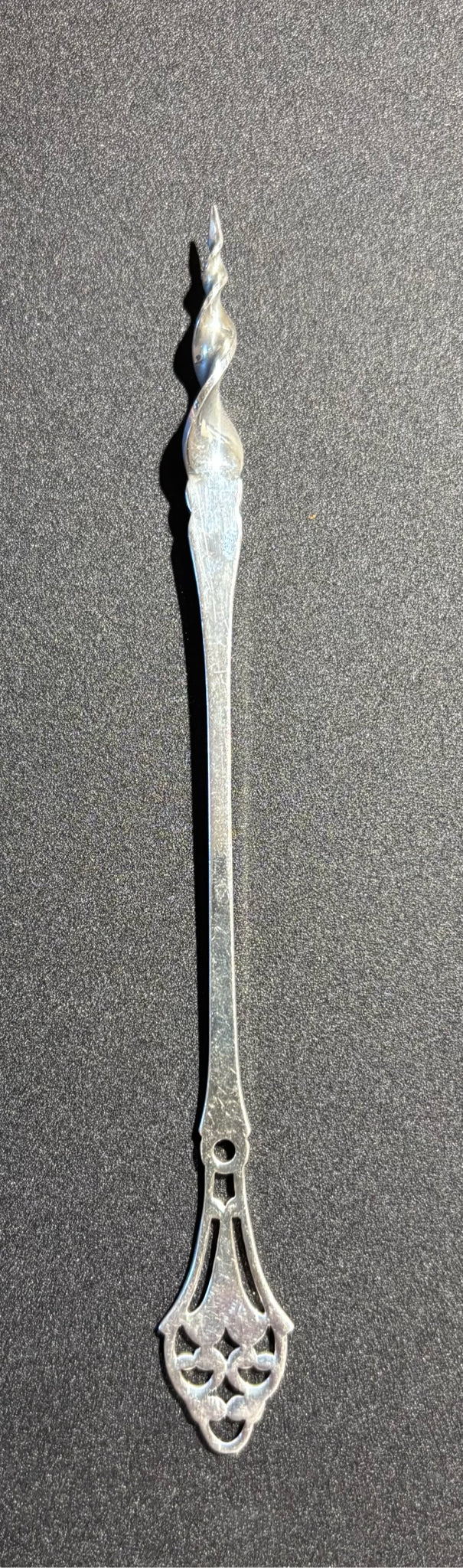Webster Sterling Butter Pick 6" L x .5" W