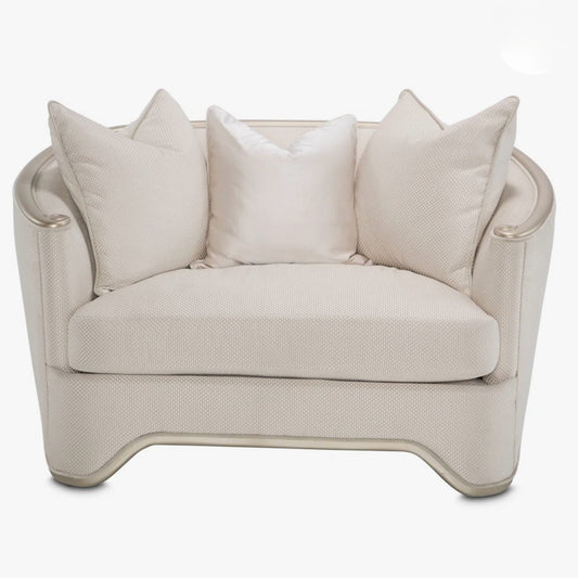 Michael Amini, London Place Chair& 1/2, 18.5''H X 38' W X 24''D