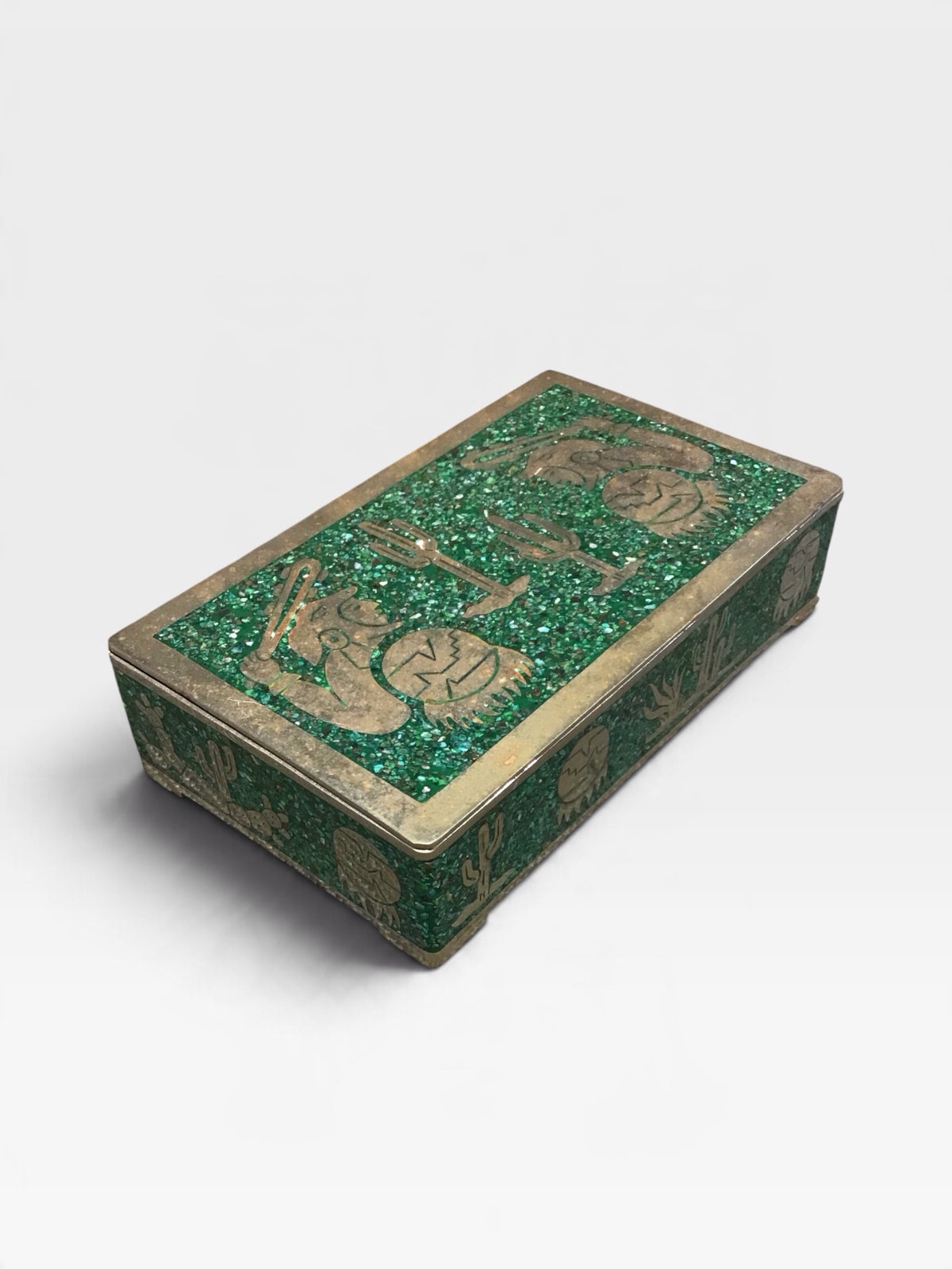 VTG Alpaca Mexico Trinket Box