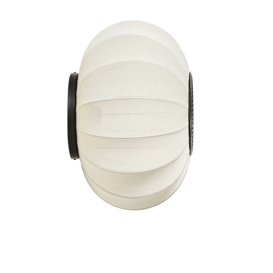 Knit-Wit Oval Wall/Ceiling Light, Pearl White, 22.4"Dia