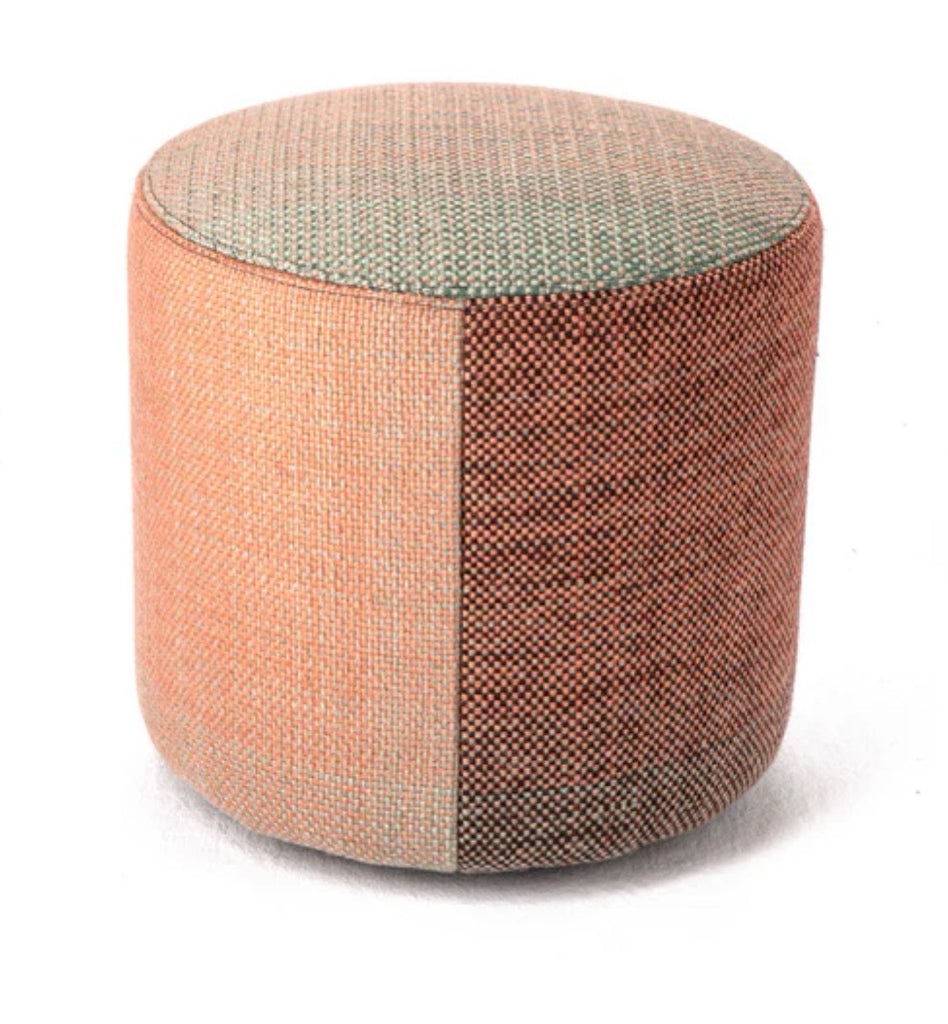 Shade pouf, multi, 15.3"Dia X 15.7"H