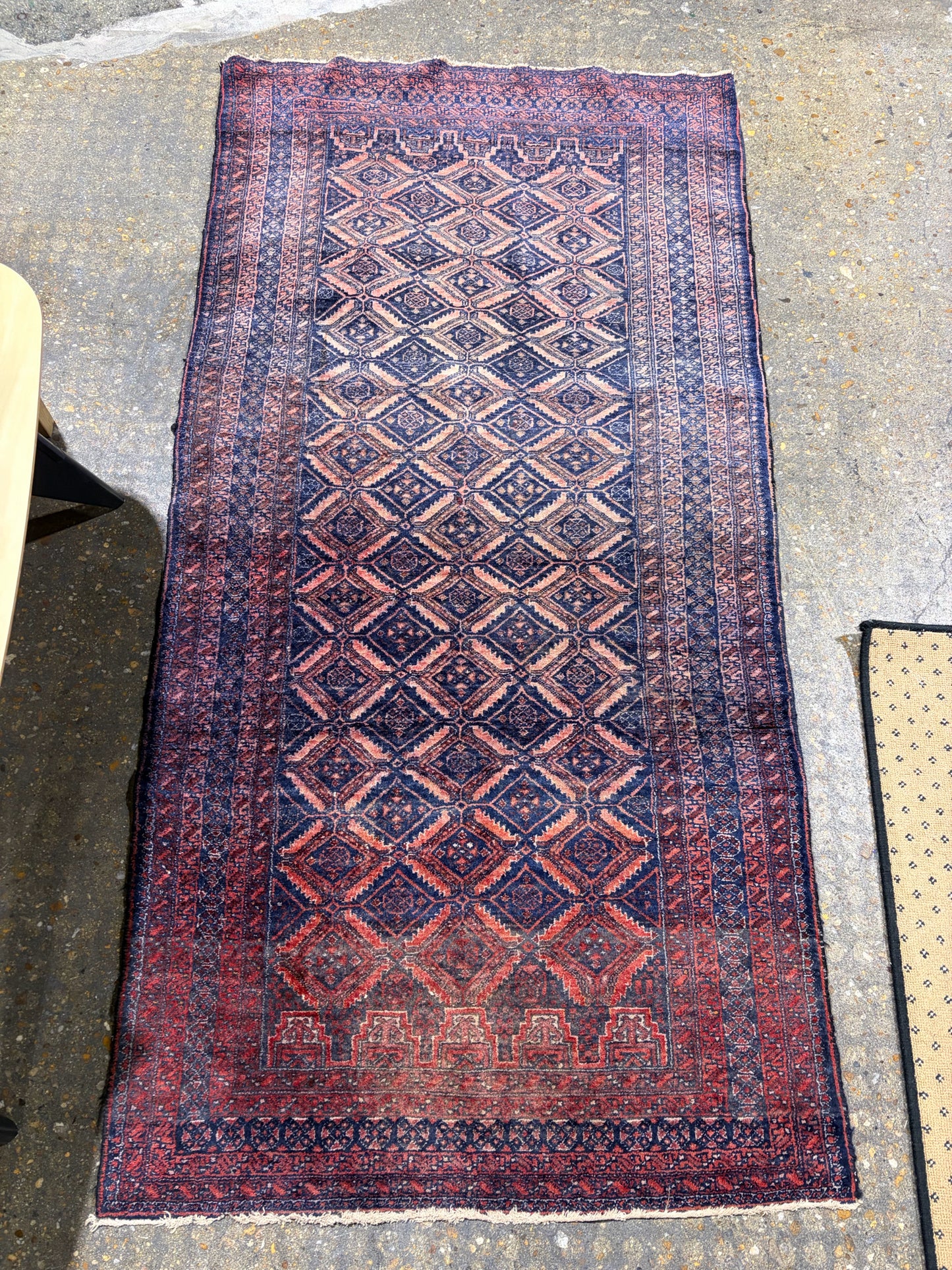 Handknotted Wool Rug, 6'5" x 39"