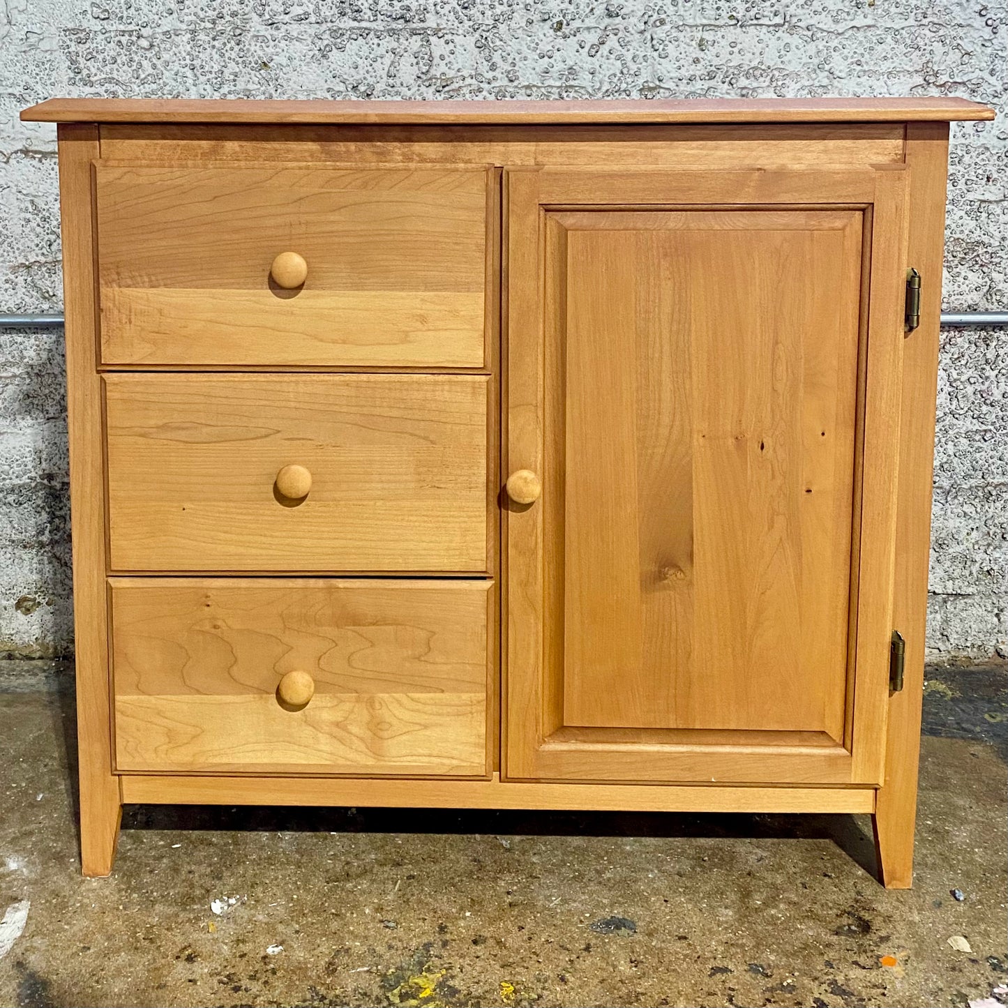 Soild Wood Cabinet, 33"W x 13"D x 28.5"H
