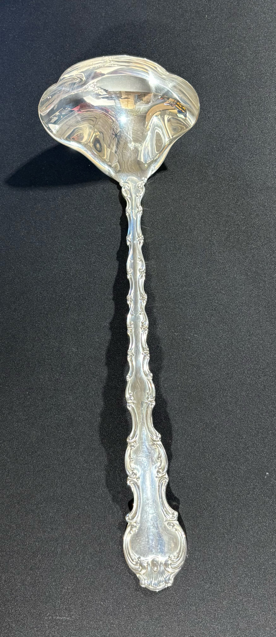 Sterling Strasbourg by Gorham Punch Ladle 13" L x 4.25" W x 3.5" H