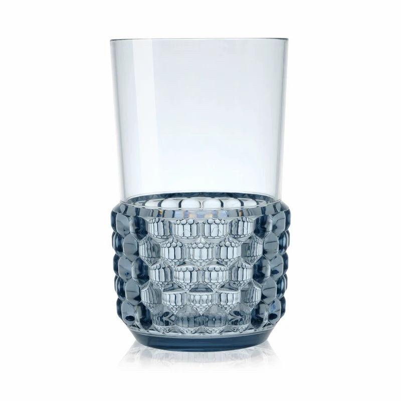 Jellies Large Glass (Set of 4), Light Blue