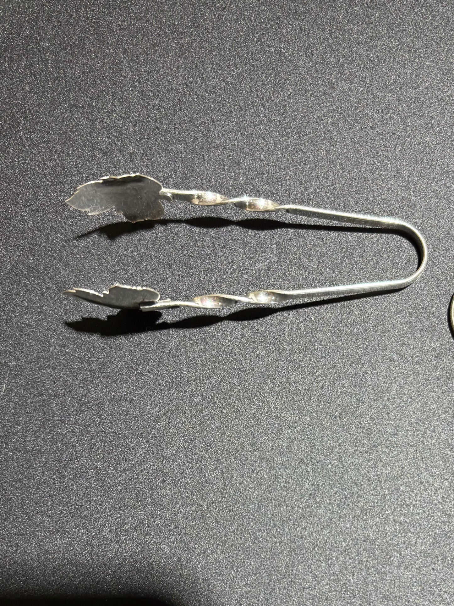 Sterling Sugar Tongs 3.25" L x 1" W