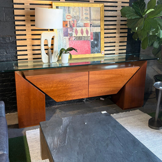 VTG Roche Bobois "Brooklyn Sideboard", 98.5"W x 19.5"D x 33.75"H