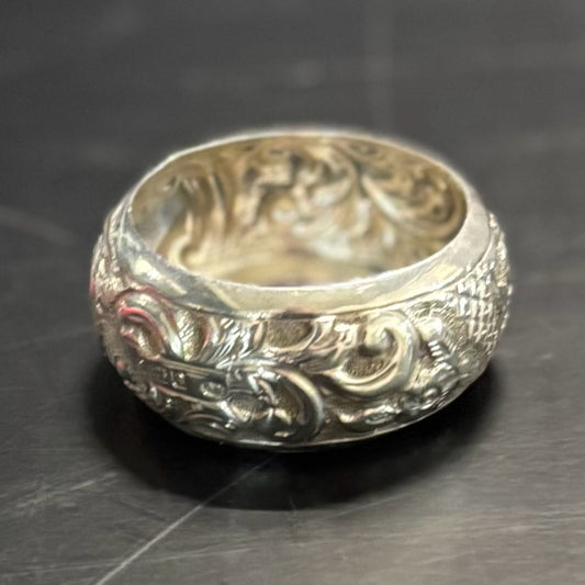 Silver Napkin Ring 2" D x .75" H