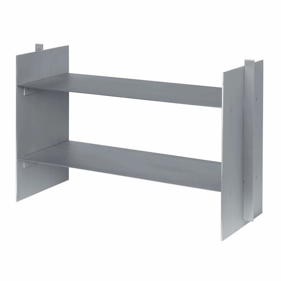 Lager Low Rack, aluminum,30.3" W x 11" D x 19.7" H
