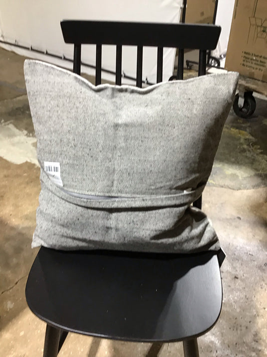 "One of a Kind" Pillow COVER ONLY Striped 18"L x 18" W