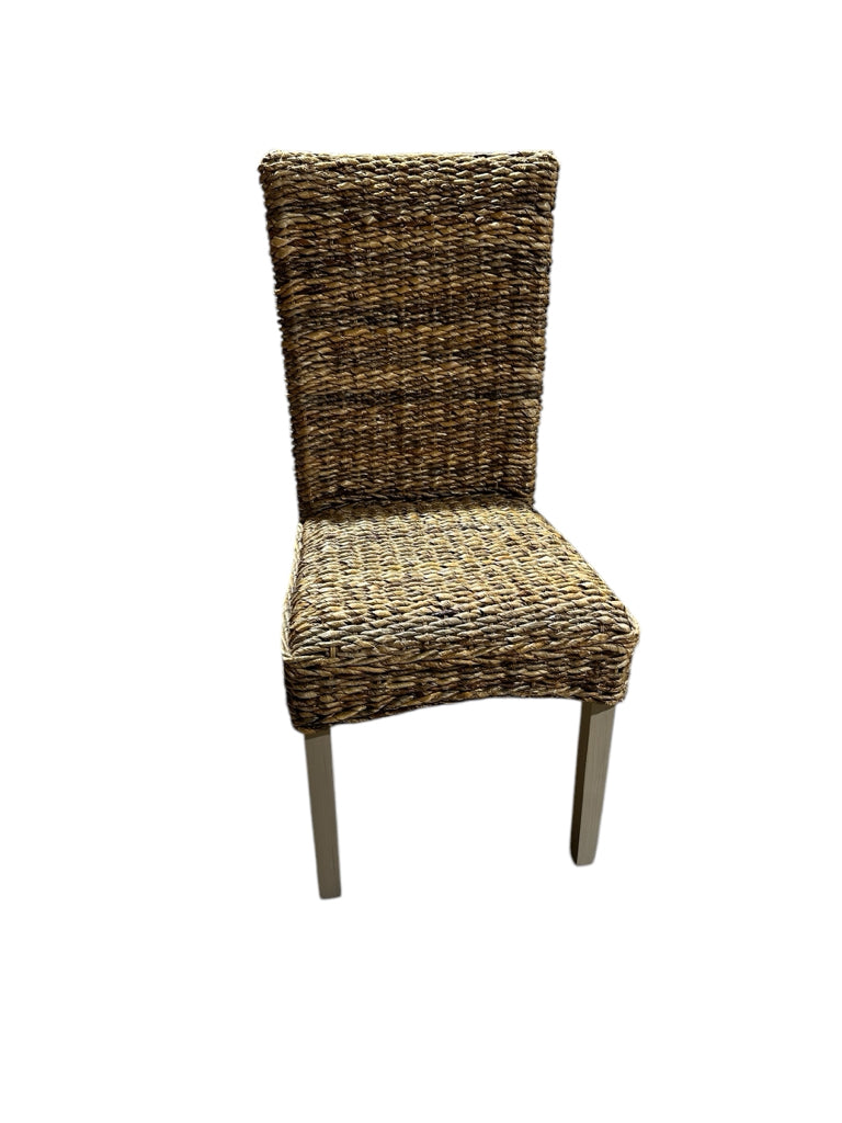 Parsons chairs,seagrass, 18"W x 19"D x 39"H