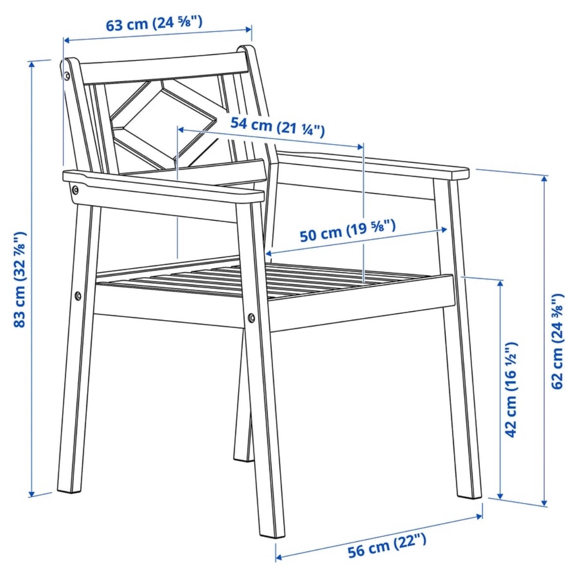 Bondholman 3-Piece Grey Outdoor Seating Set: Bench, Armchair & Folding Chair