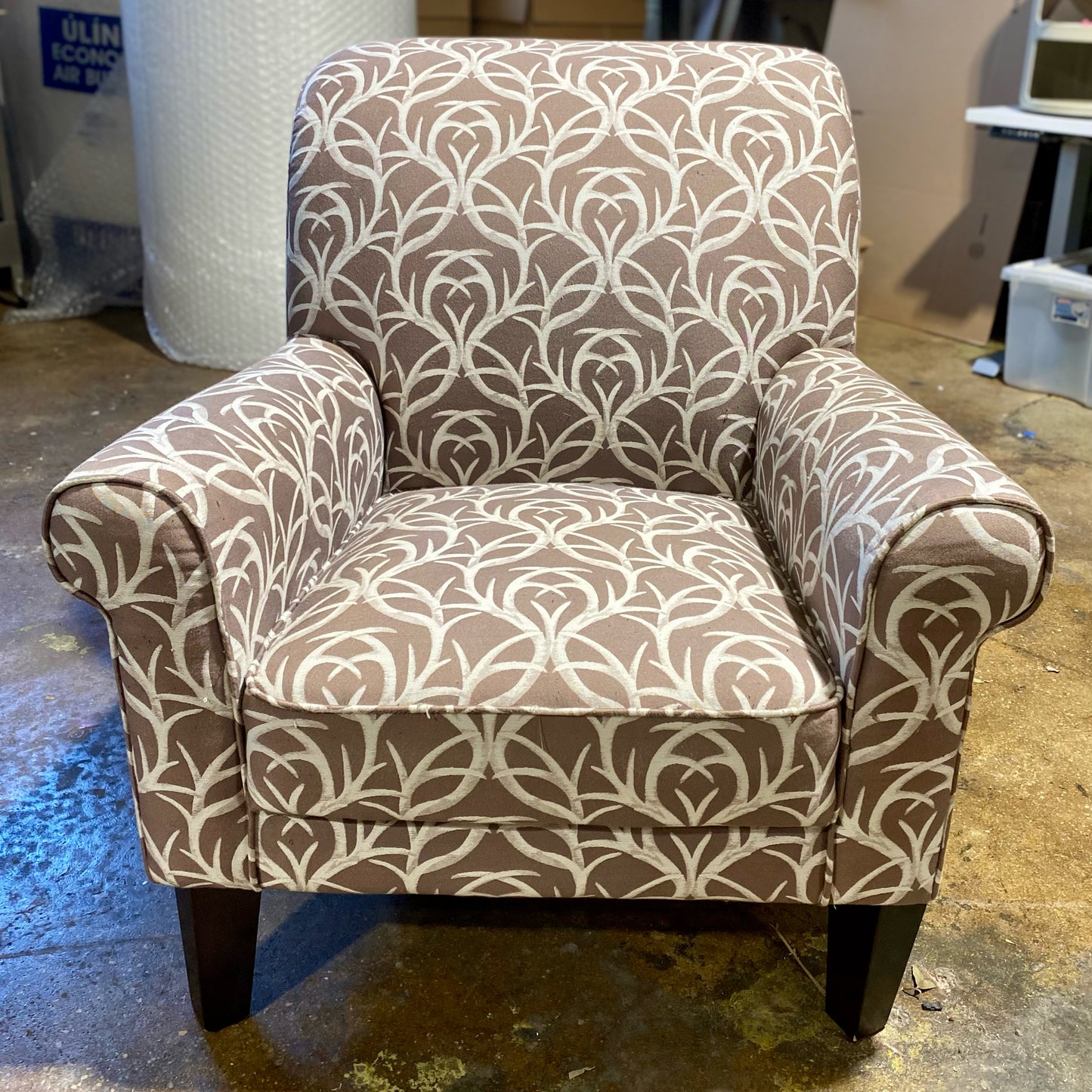 Vintage Pier 1 Imports Arm Chair, 34"W x 36.5"D x 36"H