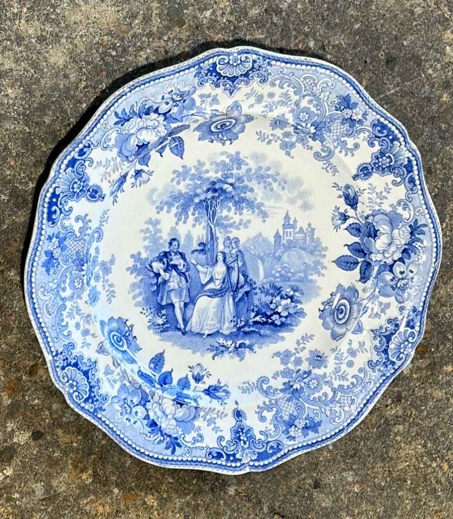 Waverly decorative plate, 10"D
