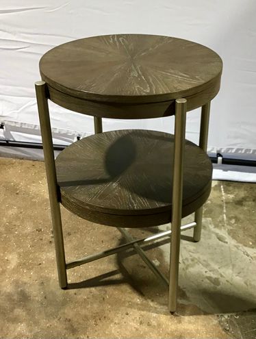 Magnussen 2 tier table 20"Wx27"H