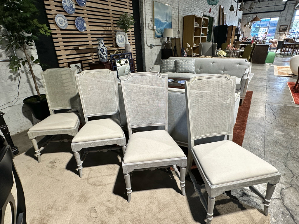 SET of 6 Hekman dining chairs, Sutton's Bay, 20.75"W x 24.5"D x 40"H