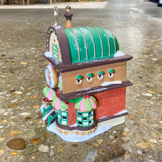 Heritage Village Collection, Porcelain, Donut Shop, 6.5"H x 4.5"W x 4.5"D