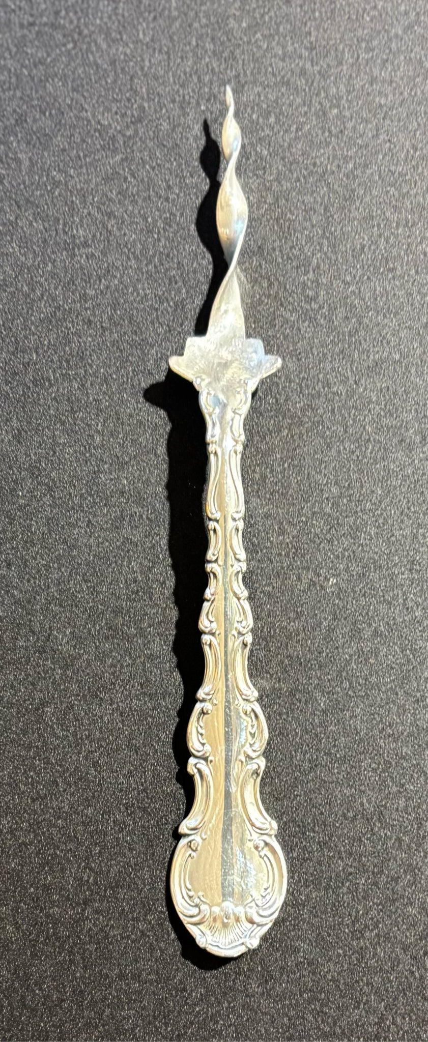 Gorham Sterling Strasbourg Butter Pick 6" L x .75" W cx .5" H