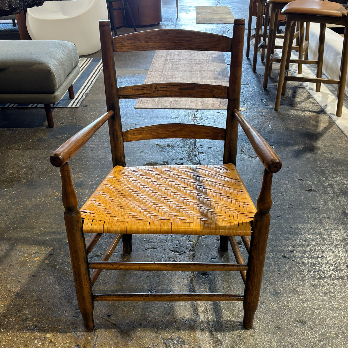 VTG Ladderback Wooden Armchair