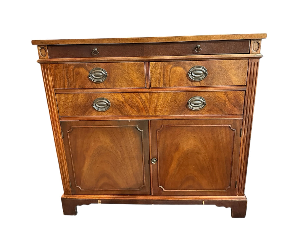 Vintage Drexel Heritage cabinet w/pull out tray, 36"W X 19"D x 34"H