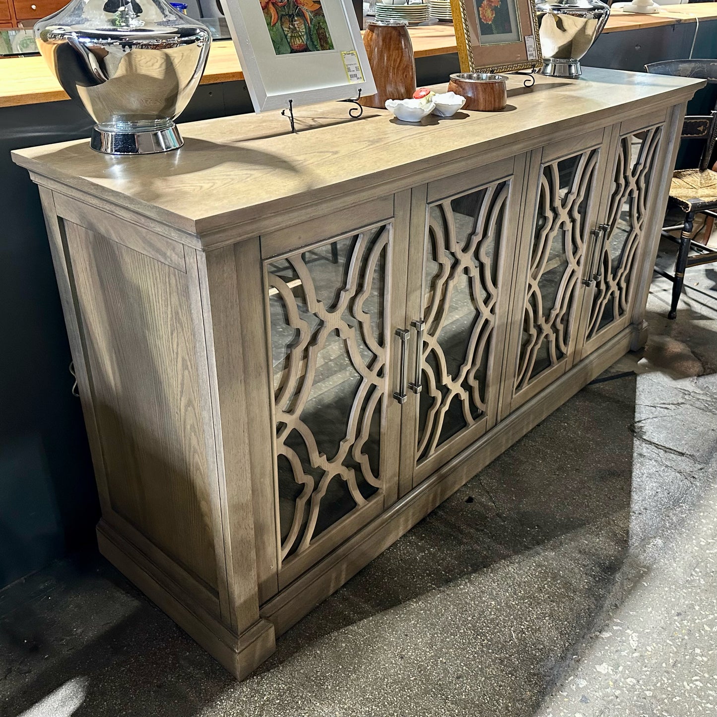 NEW Huntington Accent Console, Foremost Home, Brown, 70" L x 19" W x 34" H