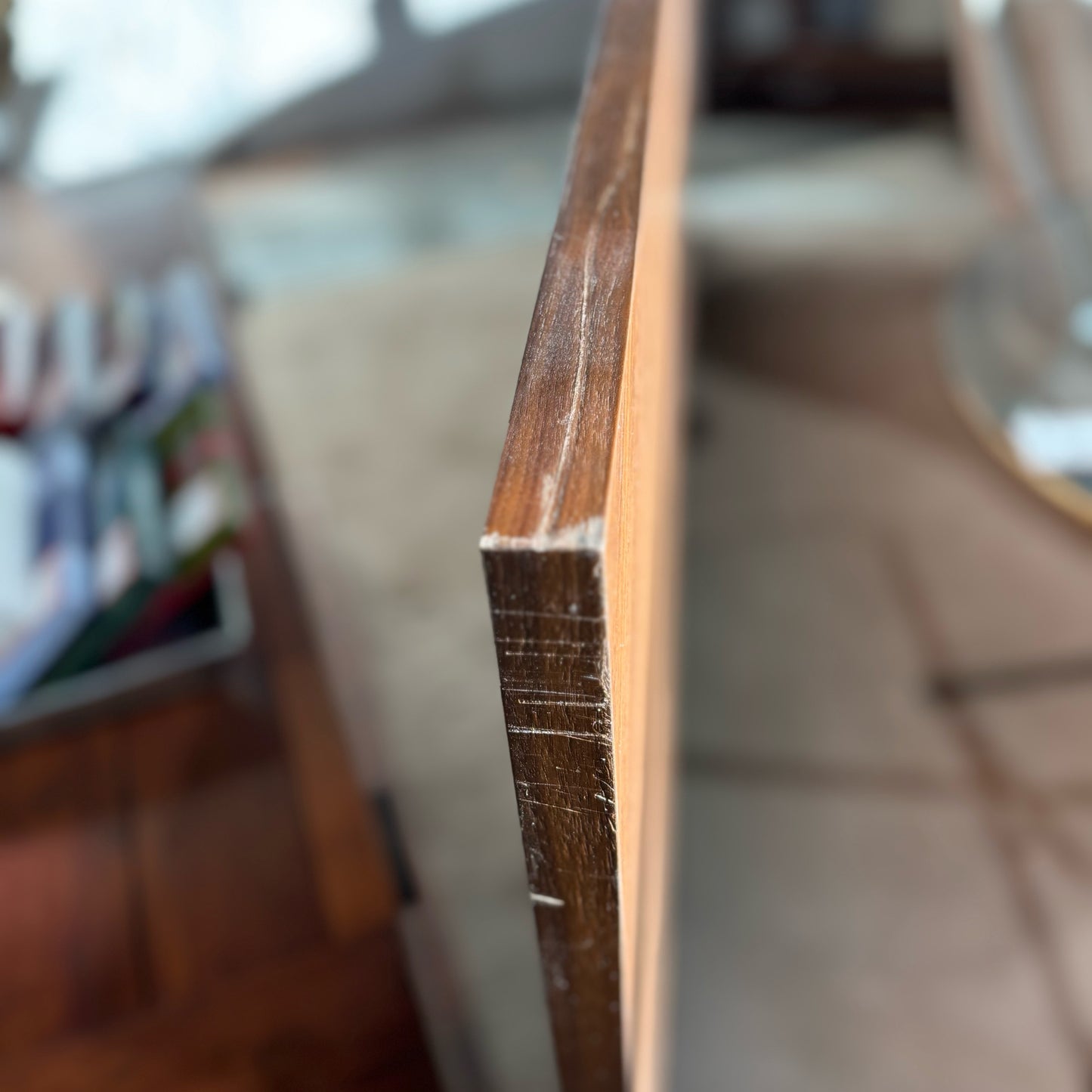 Article King Nera Bed, Walnut, 77" W x 82" D x 38" H