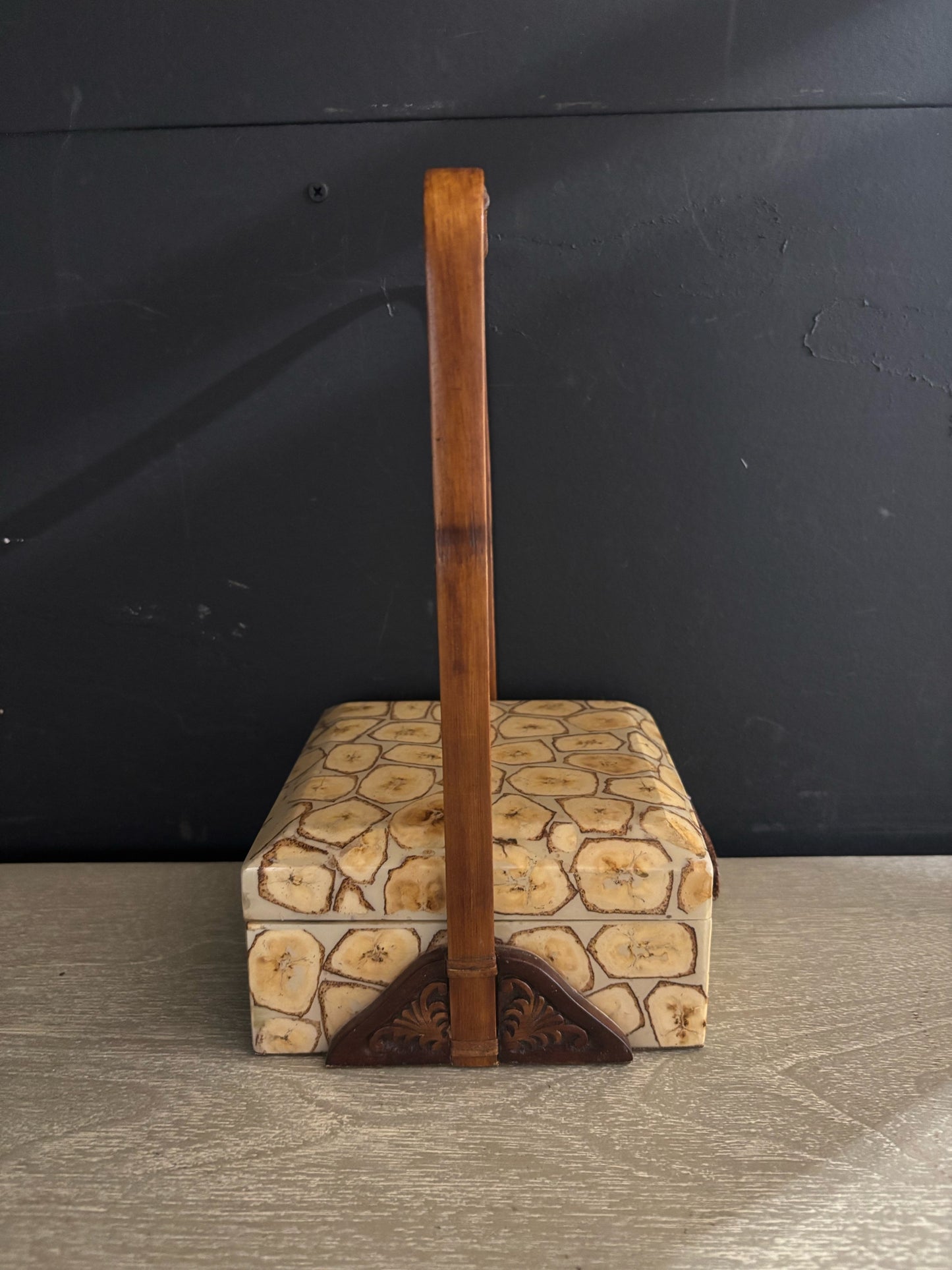 VTG Maitland-Smith Box/Purse 6" L x 6" W x 11" H
