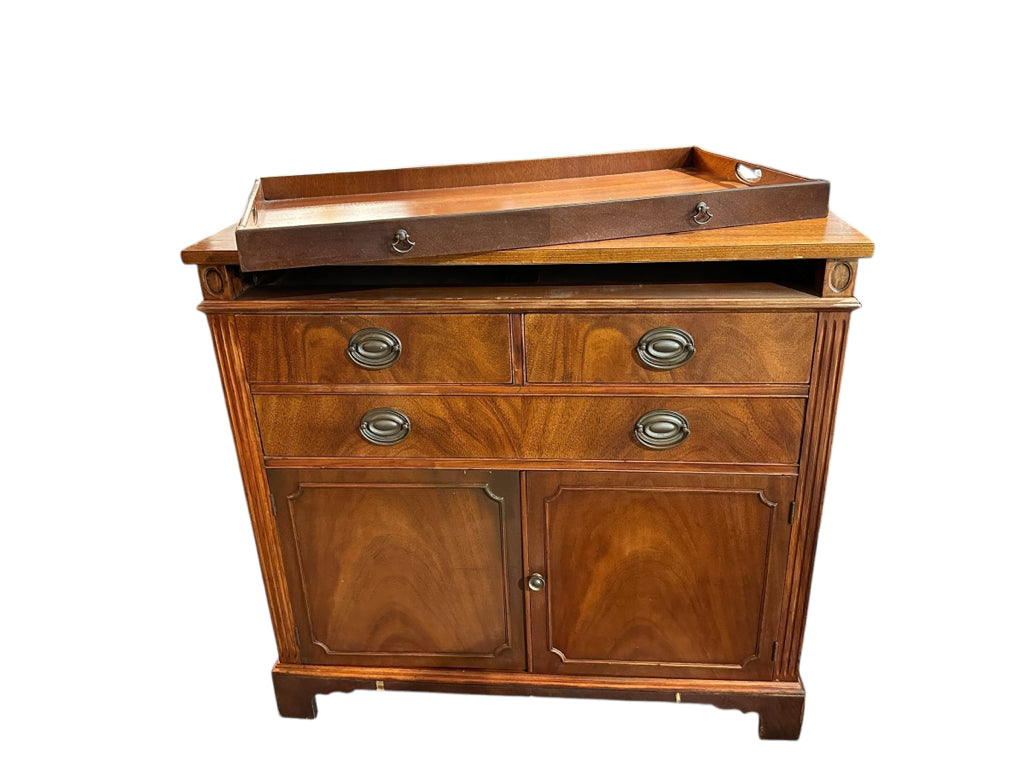 Vintage Drexel Heritage cabinet w/pull out tray, 36"W X 19"D x 34"H