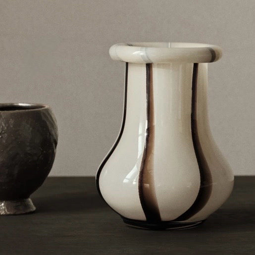 Ferm Riban Vase, 6.3"W x 6.3"D x 7.5"H