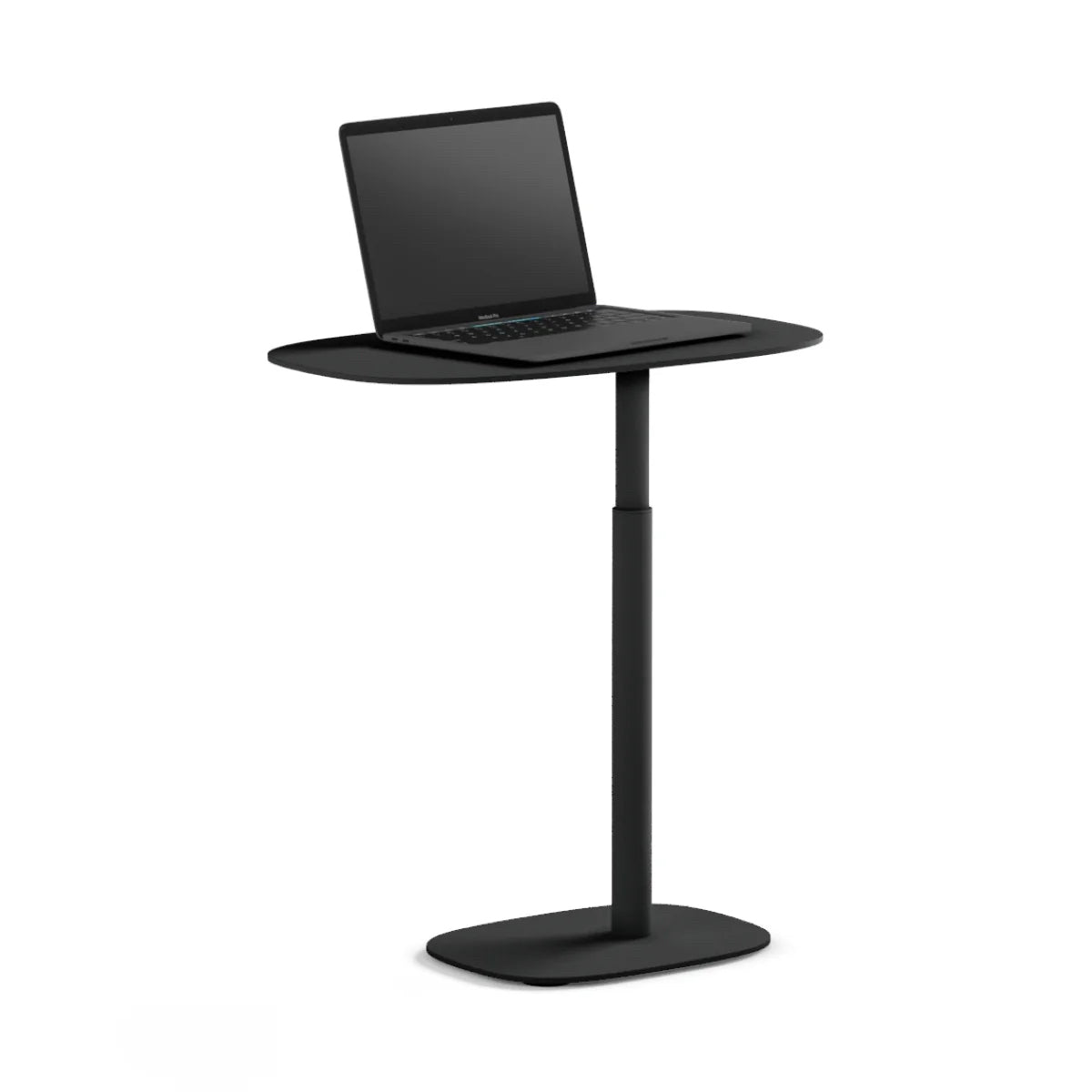 BDI Serif Lift Laptop Desk, 1045 PE - Pepper, 21.7" W x 12.8" D x 20.5 - 30.3" H
