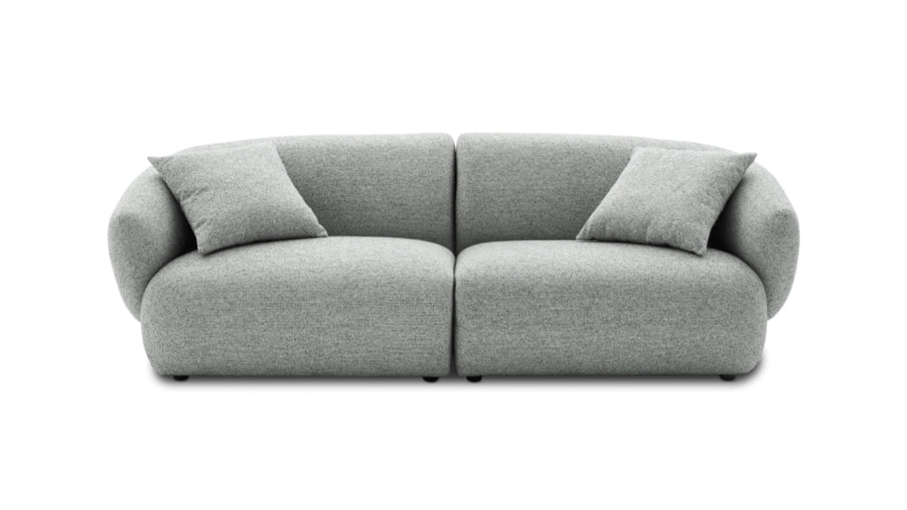 Auburn Sofa, Performance Basalt, 91"W x 36"D x 30"H