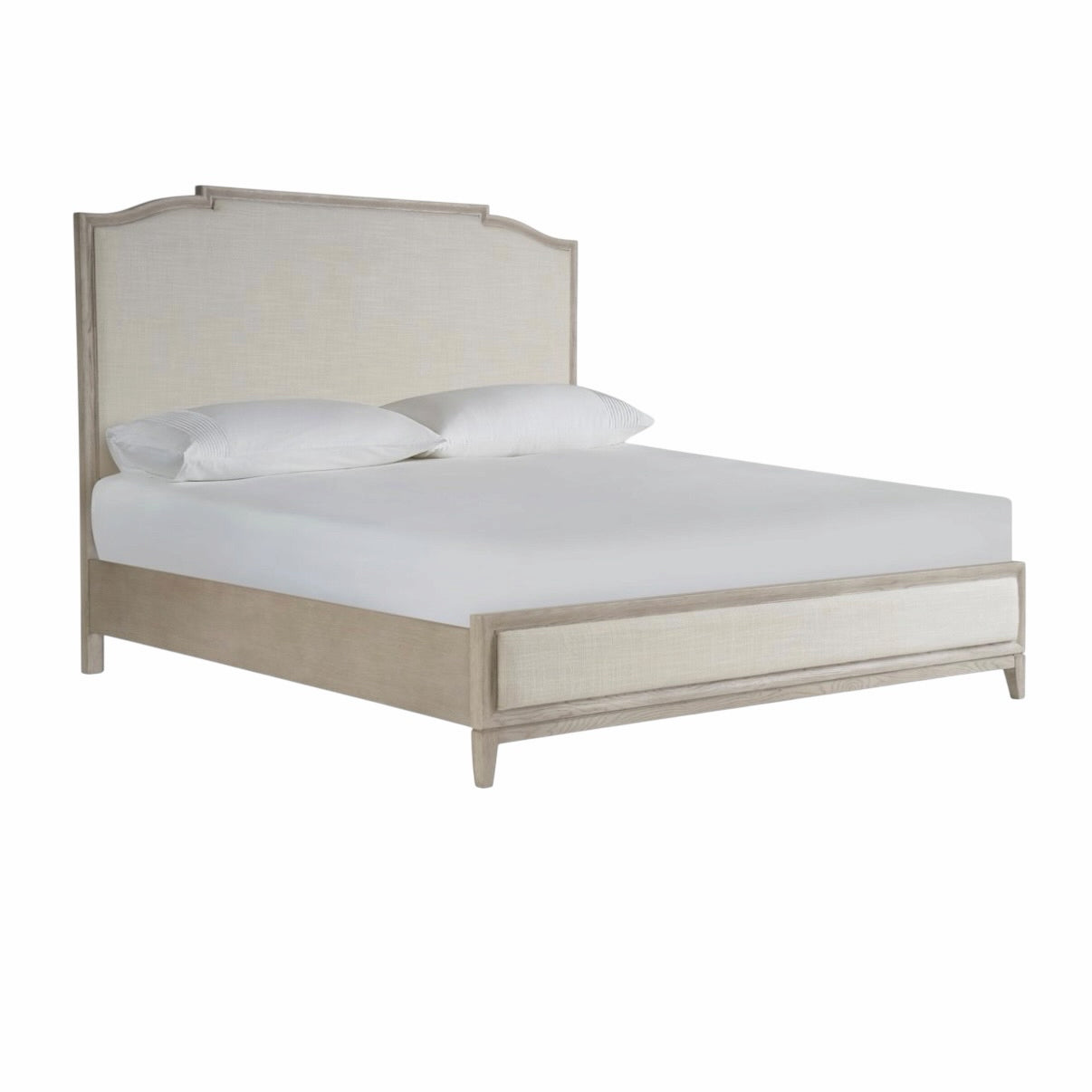 Panel Bed King In Rolling Fog Color, 80"W x 87"D x 68"H