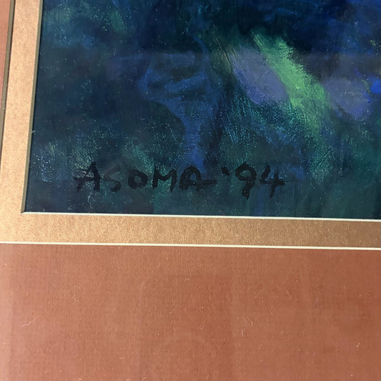 Magic Afternoon by Tadashi Asoma, 32"W x 29.5"H x 1.5"D