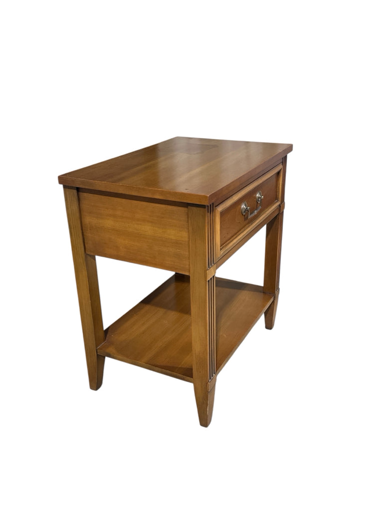 Side Table, National of Mt Airy, 22"W x 15"D x 24"H (AS IS)
