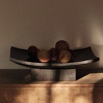 Audo Copenhagen Relevé Platter, Acacia Wood