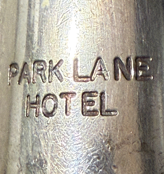 Vintage Park Lane Hotel creamer, 2.5"W x 4.25"D x 3.25"H