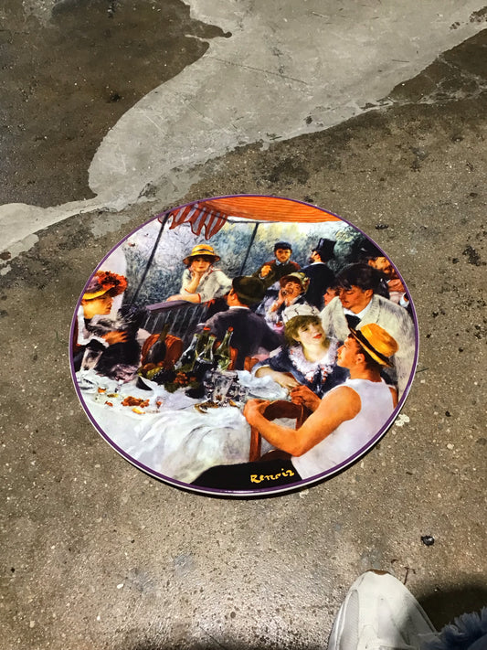 Large Renoir Decorative Plate 16" Dia.