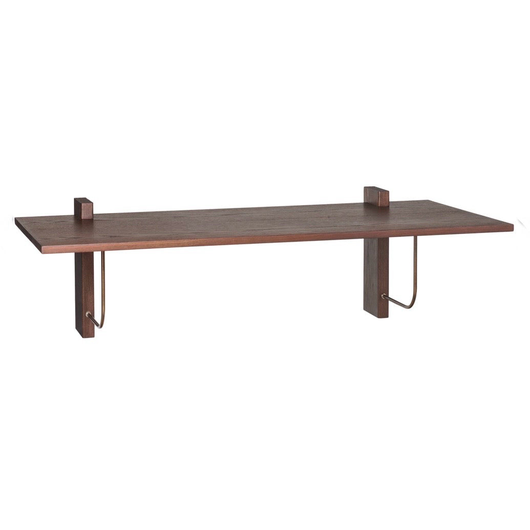 Corbel Wall Desk, 39.4"W x 17.7"D x 11.8"H