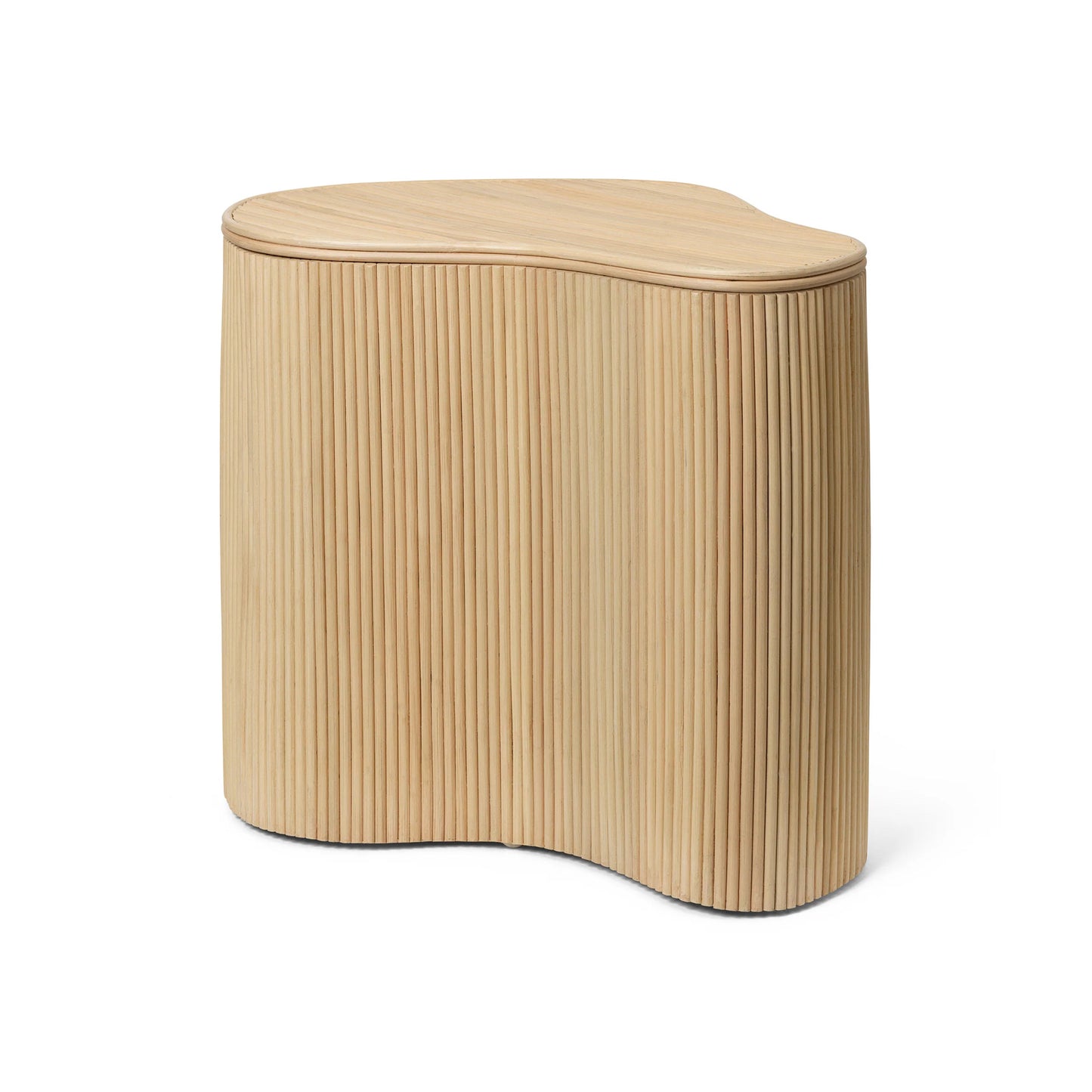 Ferm Living Isola Storage Side Table, 19" W x 18.1" D x 13.8" H