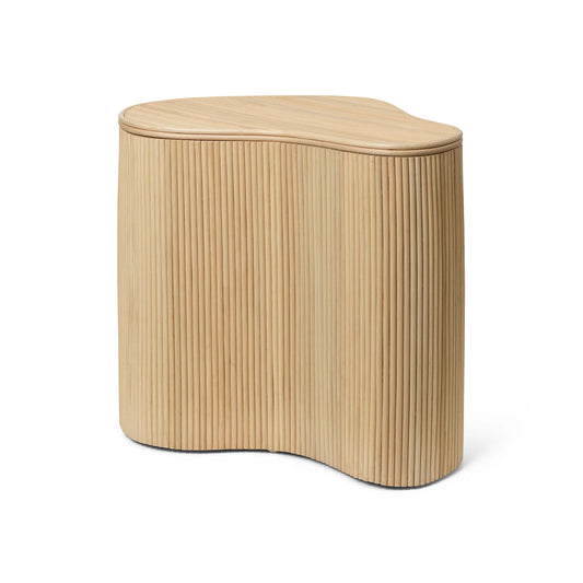 Ferm Living Isola Storage Side Table, 19" W x 18.1" D x 13.8" H