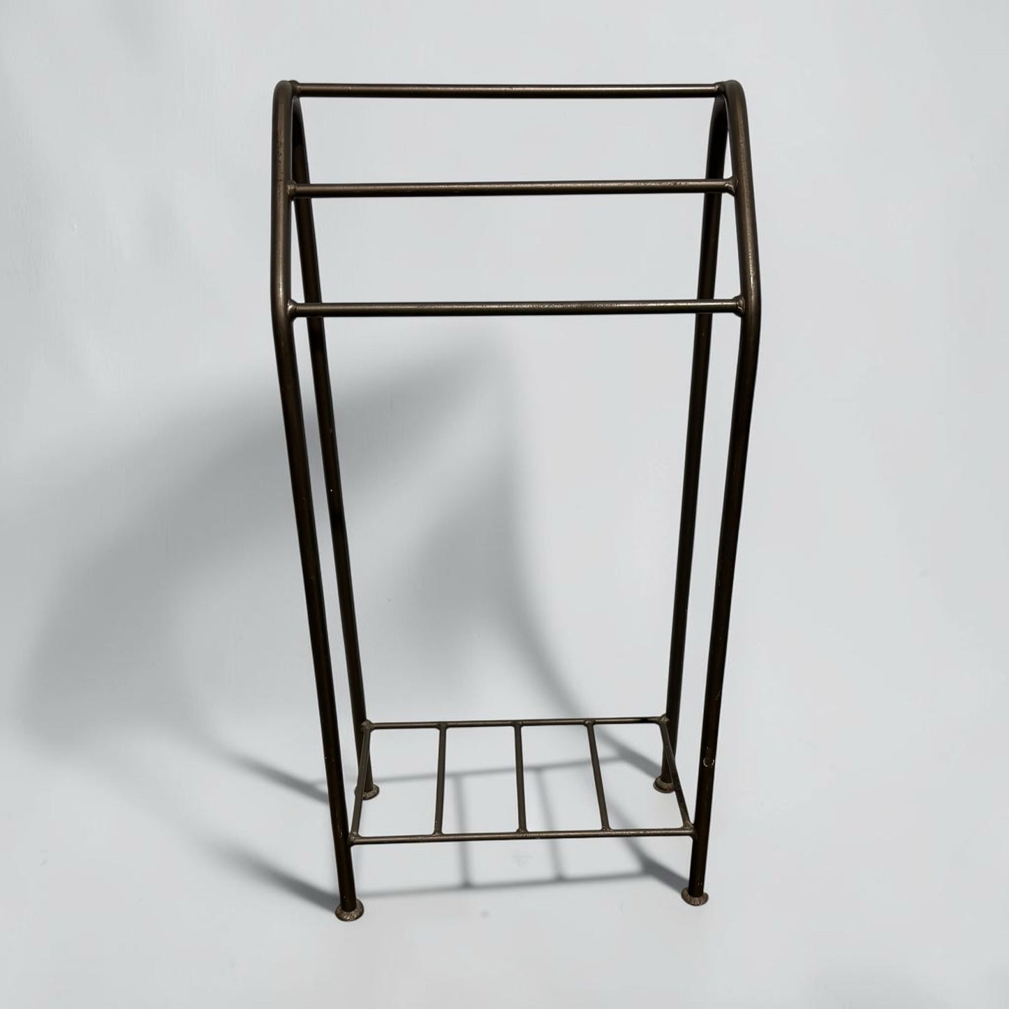 Wrought Iron Towel Rack 36" W x 9.5" D x 17.5" H