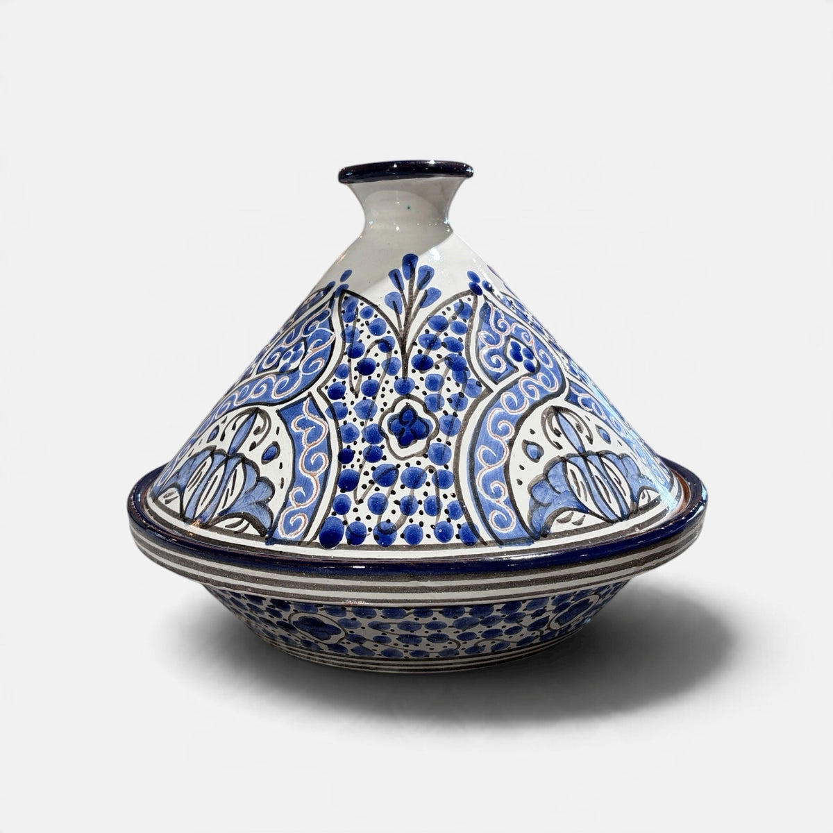 Handmade/Signed Tunisian Tagine Pot