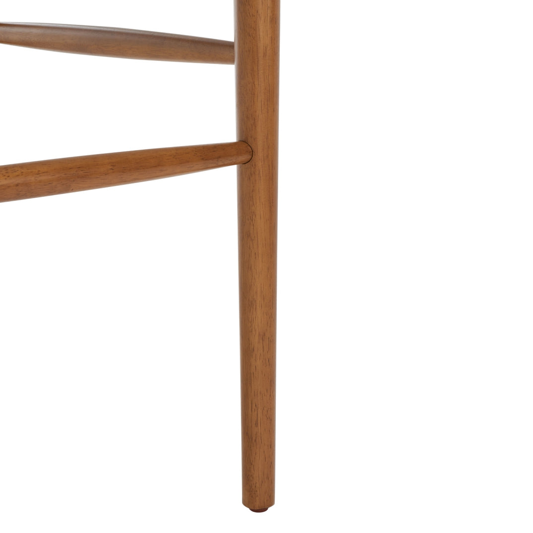 NEW IN BOX Lionel Retro Barstool, Walnut/Dark Grey, 21.9" W x 21.1" D x 41.9" H