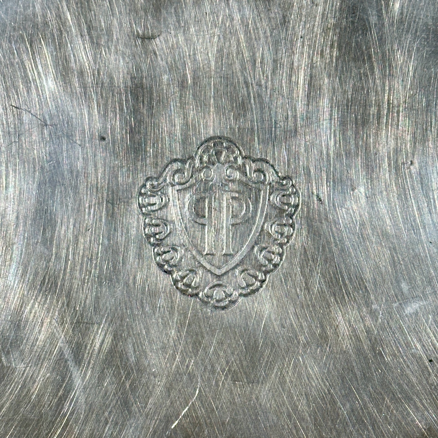 Vintage Silverplate Tray, The Plaza Hotel (NYC), 16.25" L x 11.75" W