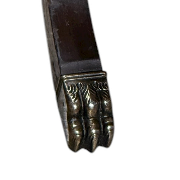 English Regency mahogany drop leaf table, c. 1940