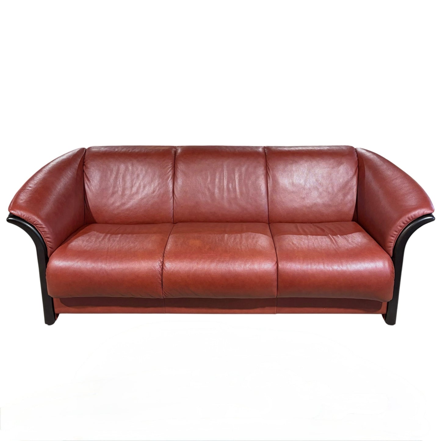 Ekornes Stressless Leather Couch 83" L x 36" W x 30" H