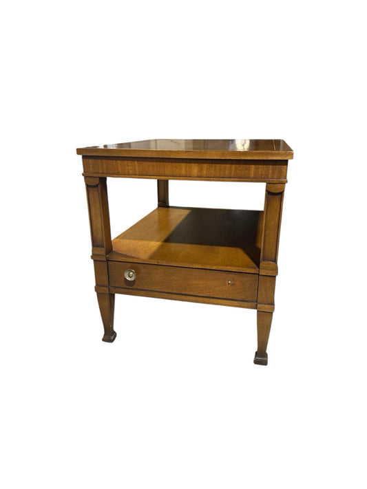 Vintage, Side Table, Drexel, 20"W x 26"D x 22"H  (AS IS)