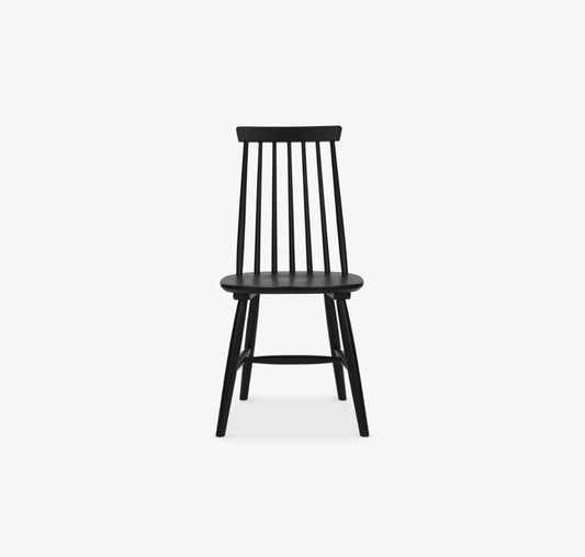 NEW Dakota shaker style dining chair, black