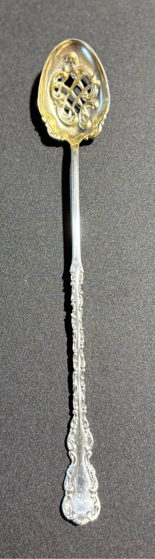 Gorham Sterling Strasbourg Olive Spoon 8.75" L x 1.5" W x .5" H