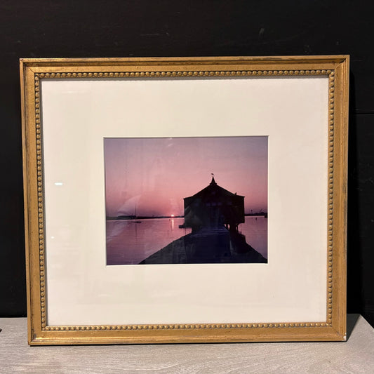 Boat House Photo 18.5"W x 16.5"H